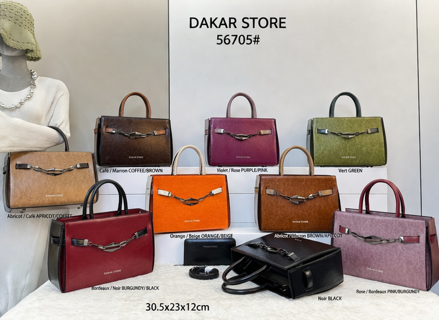 Sac à Main en Cuivre Élégant