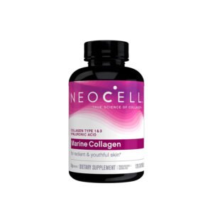 Neocell Super Collagène Vitamine C et Biotine Soutien de la santé de la peau, des cheveux, des ongles et des articulations.