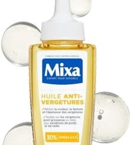 Mixa Huile Anti-Vergetures 100ml avec 30% Omégas 6 & 9