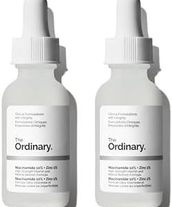 The Ordinary Niacinamide 10% + Zinc 1%, Sérum illuminant et lissant, pour les peaux sujettes aux imperfections, 30 ml (Lot de 2)  Amazon.fr: Autres
