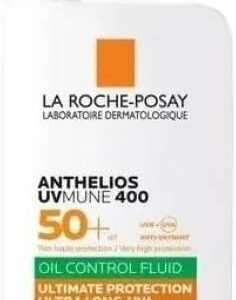 La Roche-Posay Anthelios Oil Control Fluid Fragrance Free UVMune 400 SPF 50+ avec Mexoryl 400 pour peaux grasses et sensibles  Amazon.fr: Beauté et Parfum