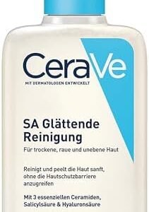 CeraVe Nettoyant lissant visage et corps SA pour peaux sèches, rugueuses et bosselées 236 ml avec acide salicylique  Amazon.fr: Beauté et Parfum